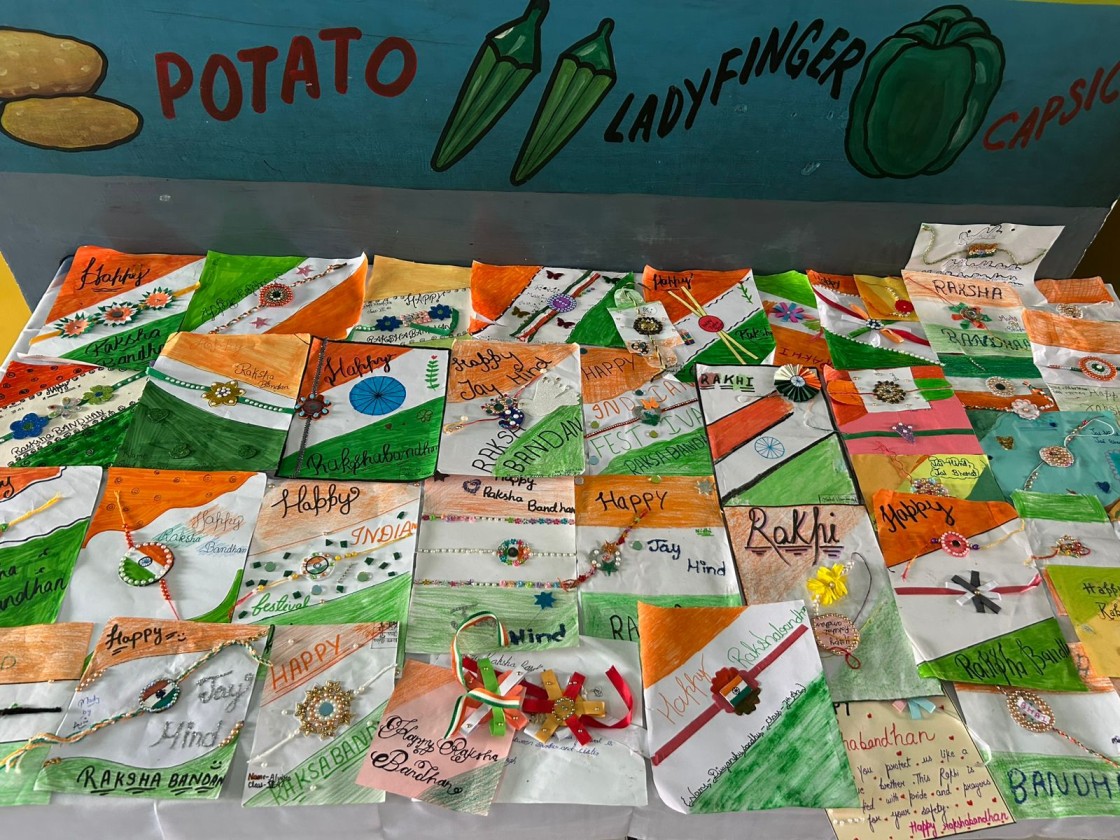 RAKHI MAKING COMPETITION | Brightland Public School